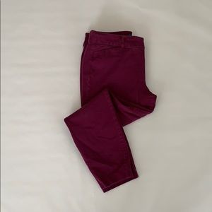 Purple pixie pants